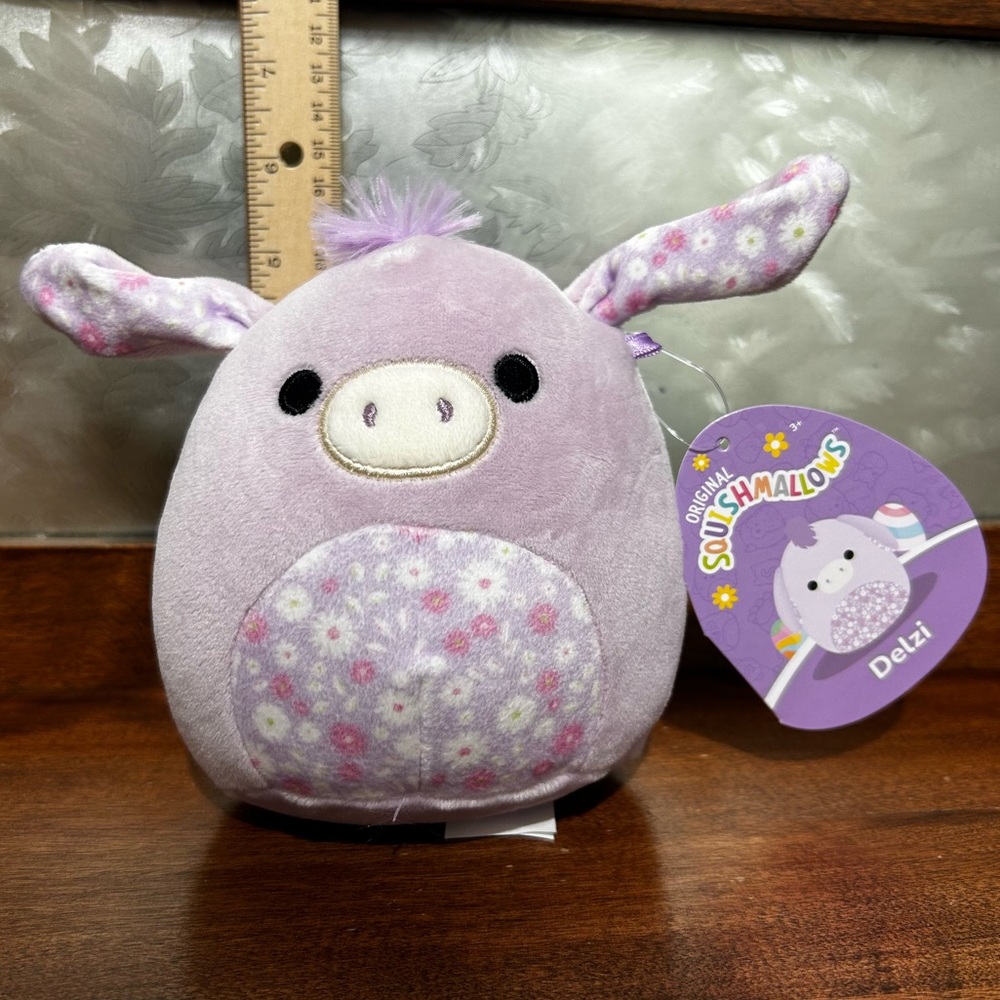 🔥 5/$25 Squishmallow - 5in - NWT - Delzi - Donkey - #2